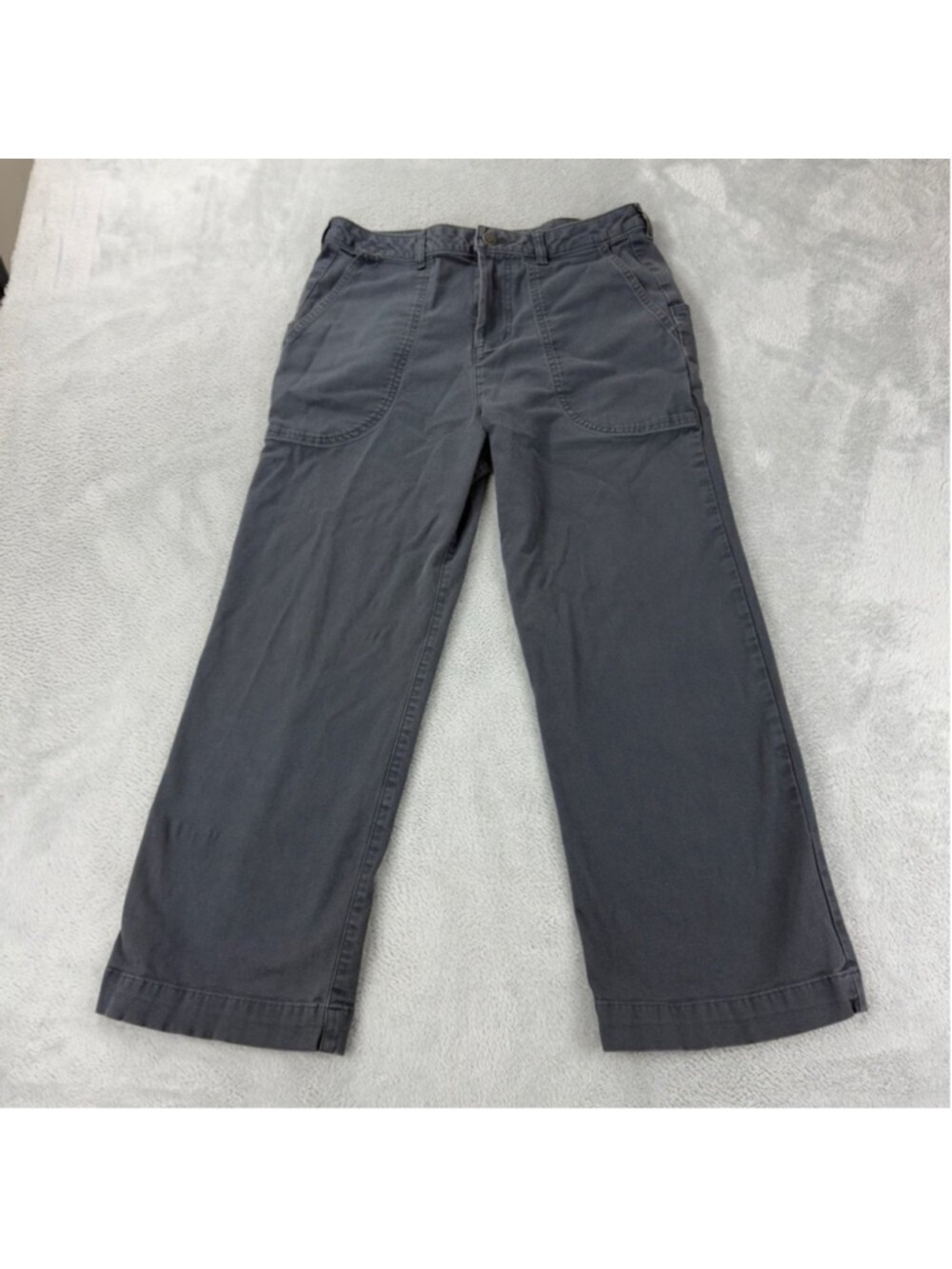 Patagonia Women's Pants Grey Size 31x24 Cropped Flared 55335